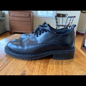 Ann Demeulemeester leather oxfords